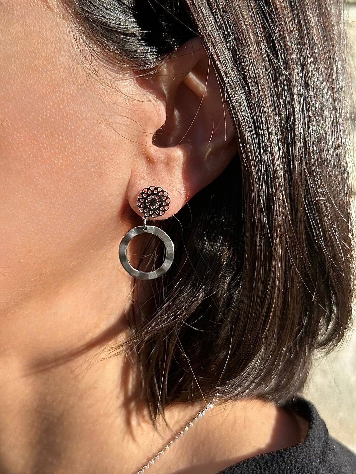 Boucles d’oreilles Edelweiss