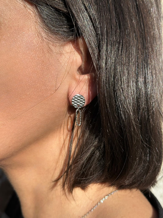 Boucles d’oreilles Ecorce