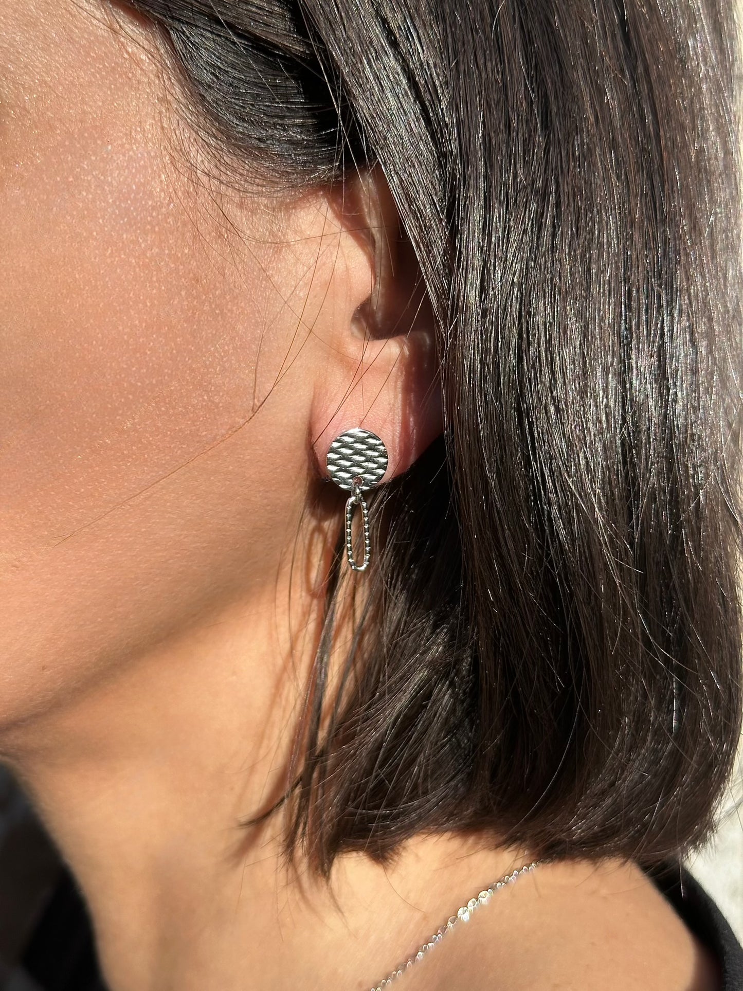 Boucles d’oreilles Ecorce