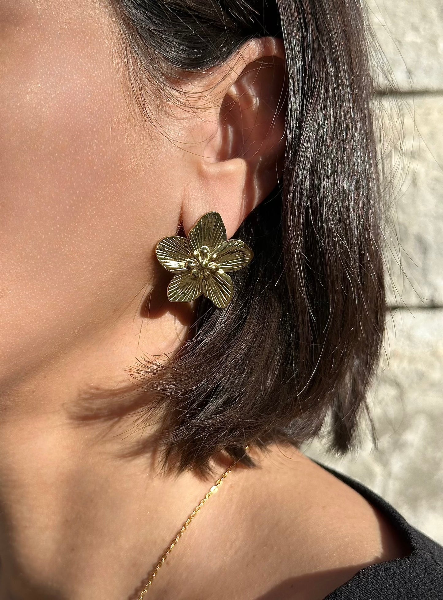 Boucles d‘oreilles Flore