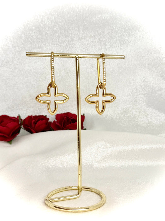 Boucles d’oreilles Boussole