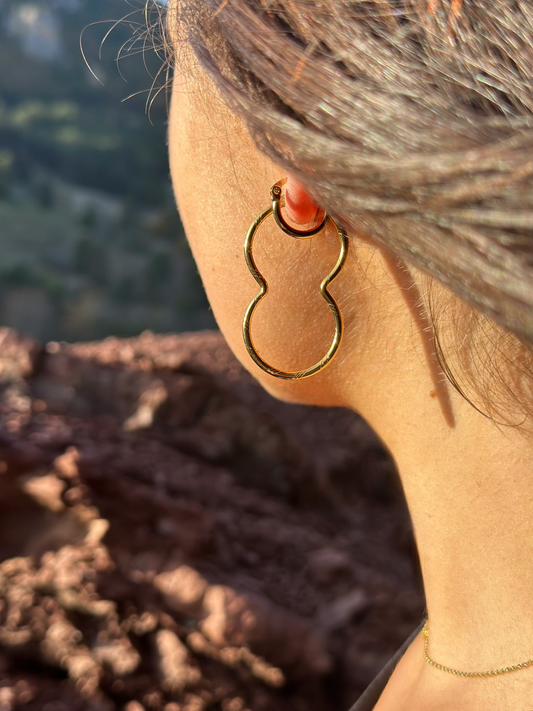 Boucles d’oreilles Chamois